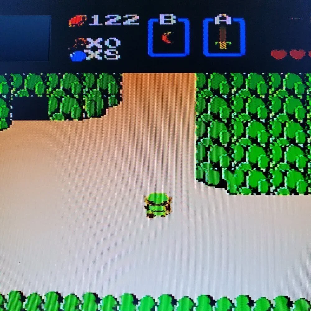 Legend of Zelda Gold NES Nintendo Video Game Authentic 1987 Tested